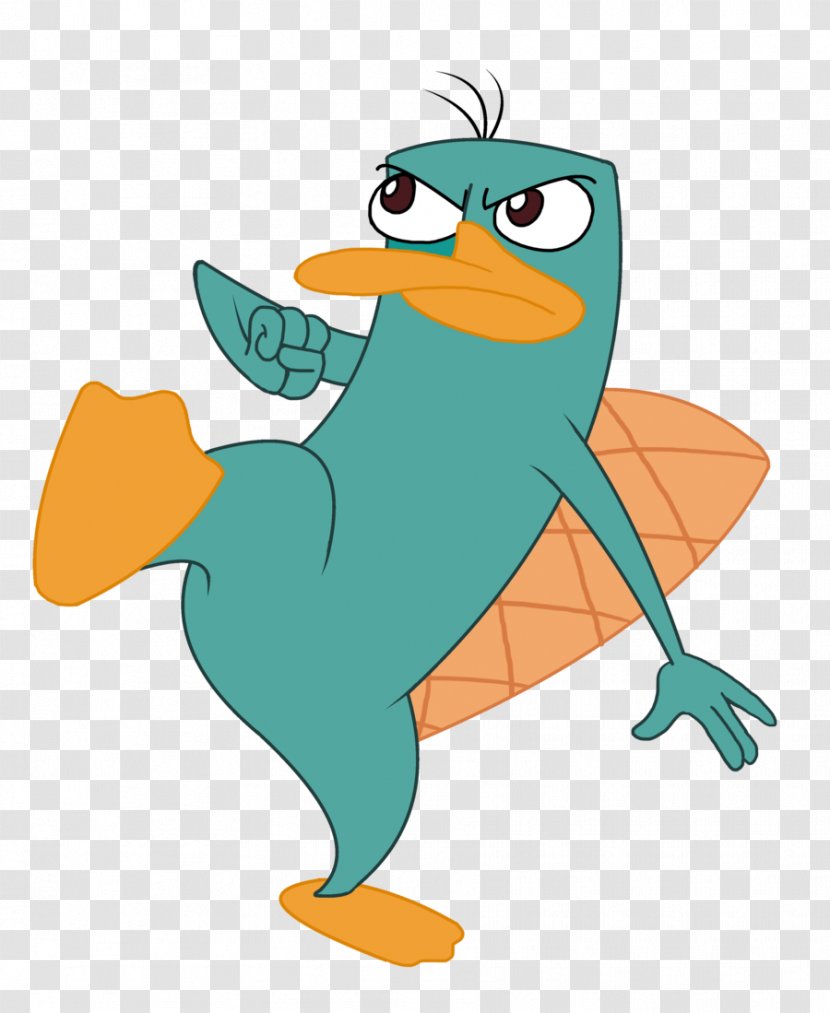 Perry The Platypus T-shirt Artist - Ducks Geese And Swans - P Transparent PNG
