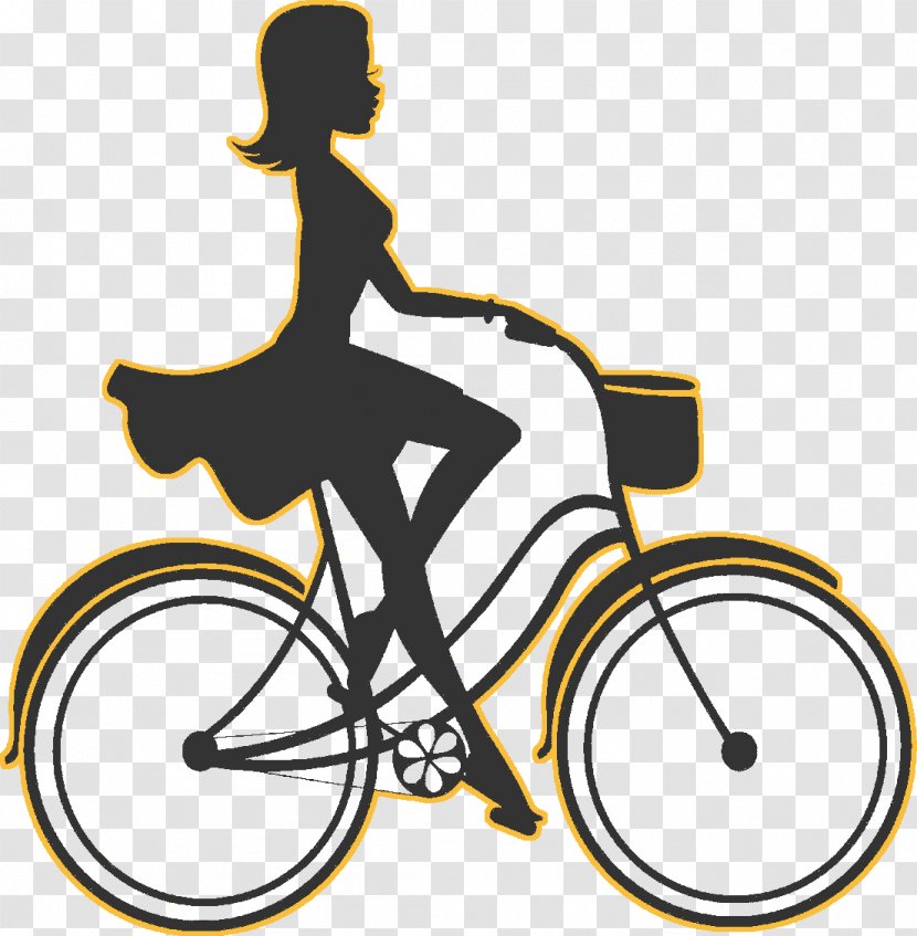 Bicycle Cycling Silhouette Transparent PNG