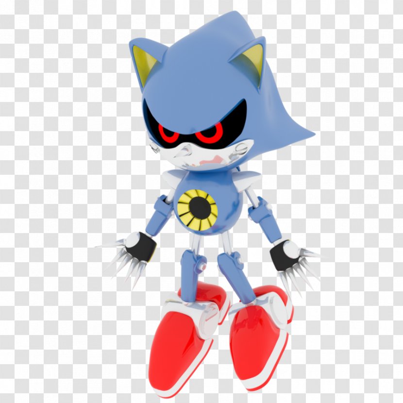 Metal Sonic The Hedgehog Universe DeviantArt - Stuffed Toy Transparent PNG