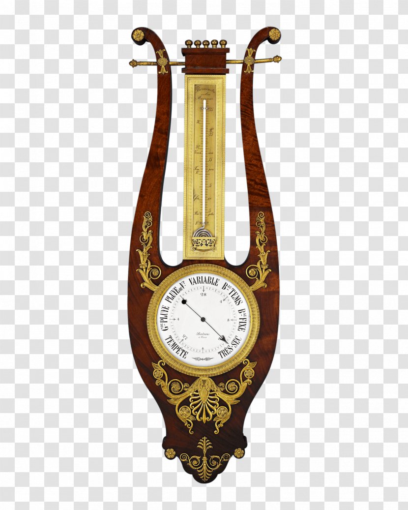 London Barometer Georgian Era Antique Thermometer Transparent PNG