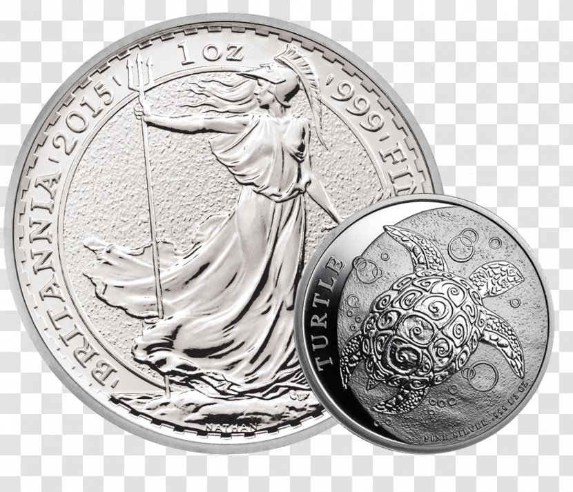 Royal Mint Britannia Silver Coin Bullion Transparent PNG