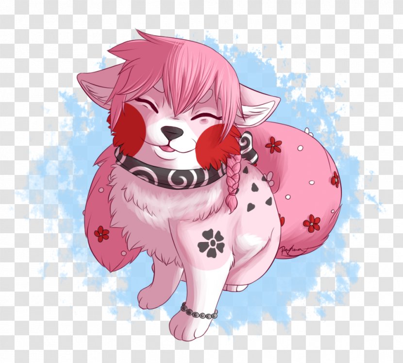 Whiskers Cat Dog Canidae - Flower Transparent PNG