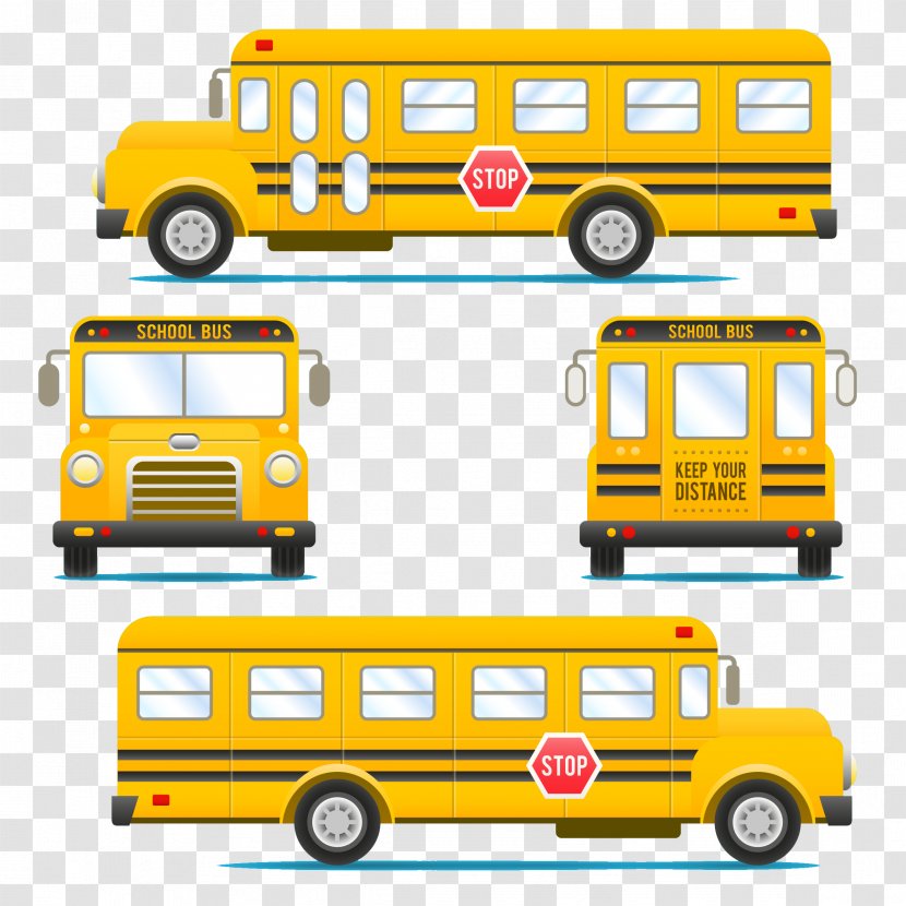 School Bus 2016 Rose Of Tralee - Automotive Exterior - Cartoon Transparent PNG