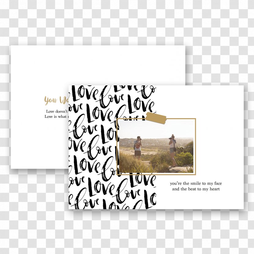 Giraffe Greeting & Note Cards Brand Font - Giraffidae - Valentine's Day Theme Transparent PNG