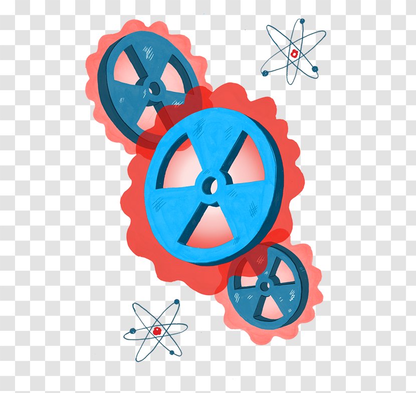 Wheel - Electric Blue - Wear Something Gaudy Day Transparent PNG