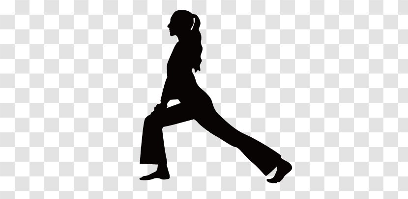 Physical Exercise Clip Art - Knee - Fitness Silhouette Figures Transparent PNG