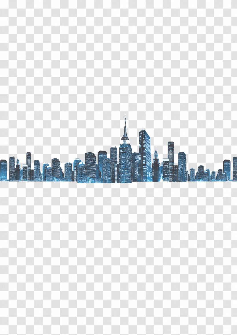 Skyline Silhouette Gratis - Building - City ​​building Transparent PNG