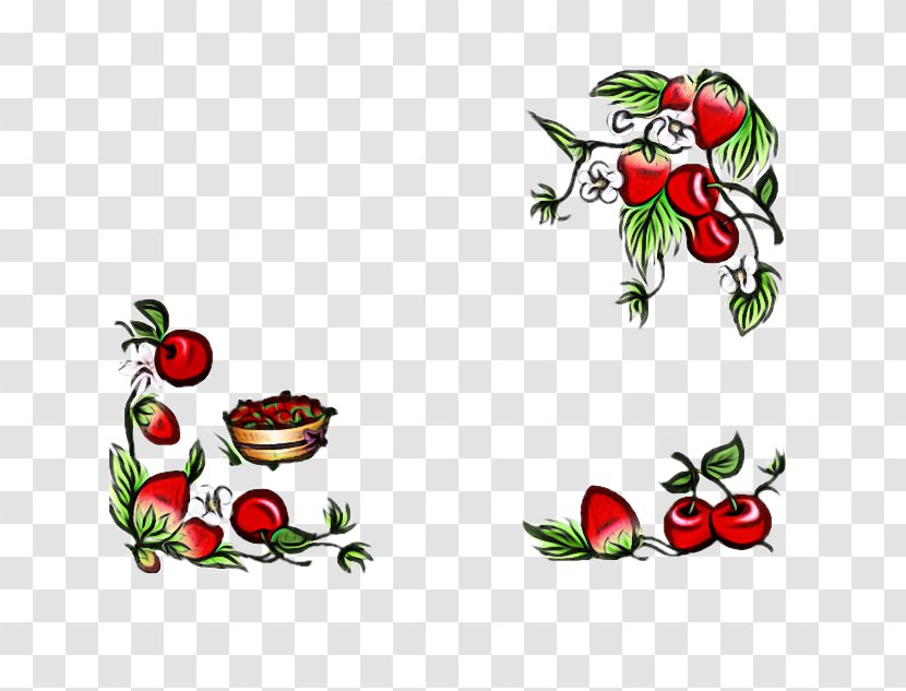 Strawberry - Character - Holly Plant Transparent PNG