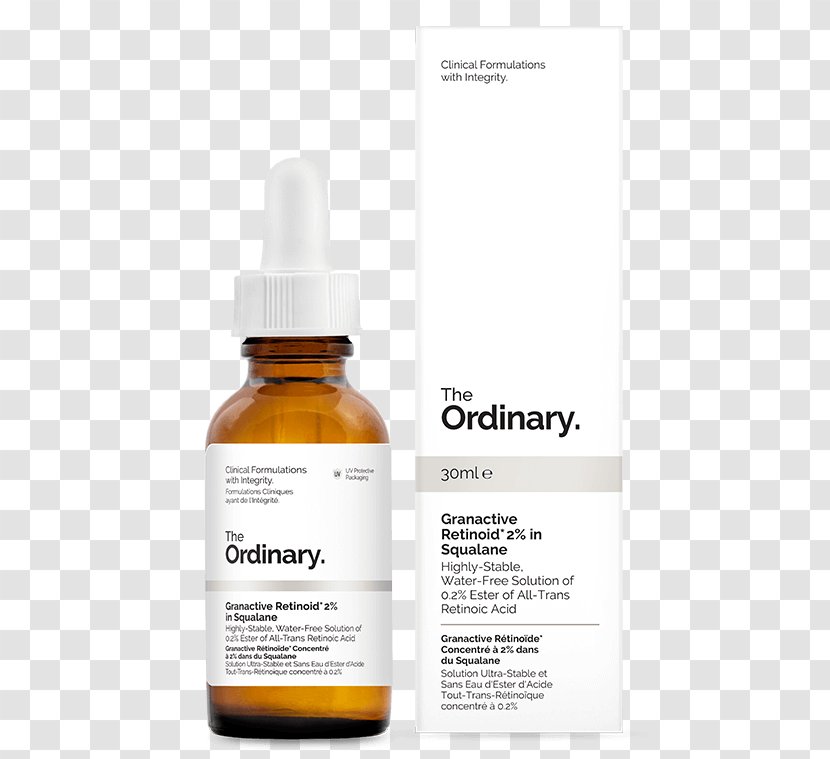 The Ordinary. Granactive Retinoid 2% In Squalane Advanced 100% Plant-Derived - Ordinary 2 Transparent PNG