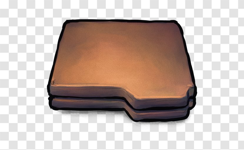 Brown Material Rectangle - Emoticon - Folder Transparent PNG