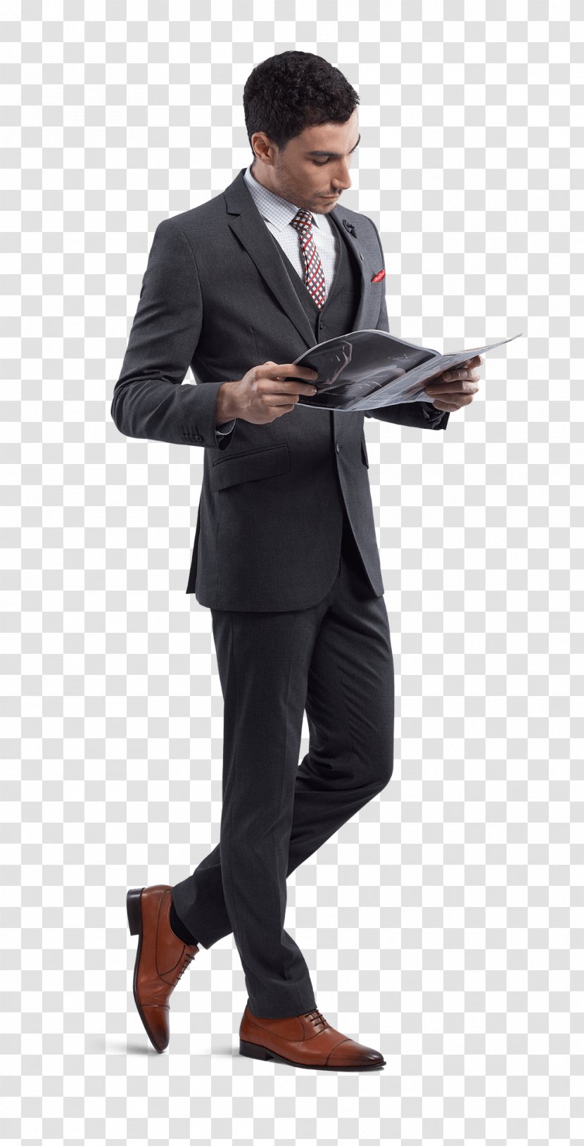 Tuxedo M. Business Salaryman Sleeve - Standing Transparent PNG