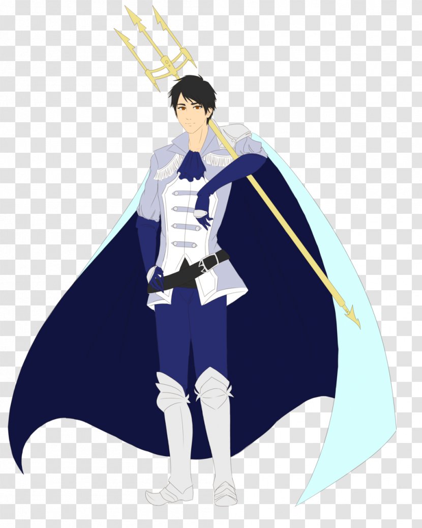 Costume Design Character - Poseidon Transparent PNG