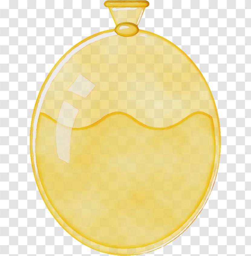 Yellow Pendant Locket Transparent PNG