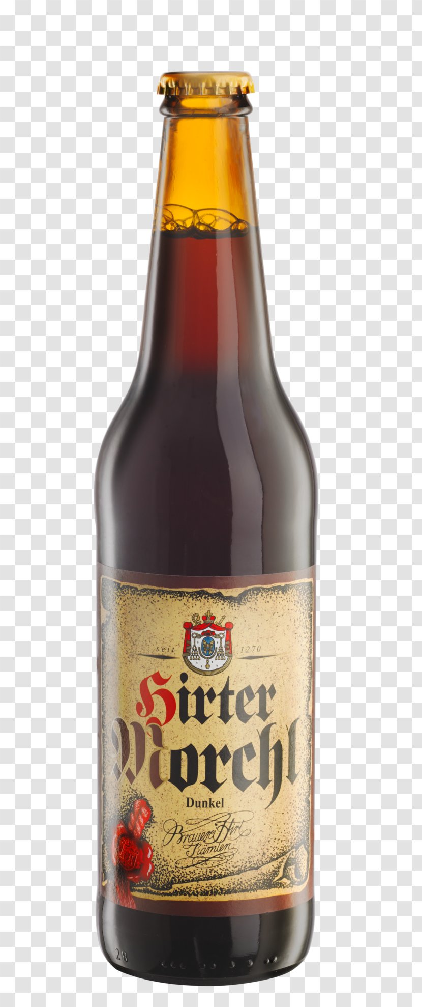 Ale Beer Bottle Hirter Lager - Chinese Material Transparent PNG
