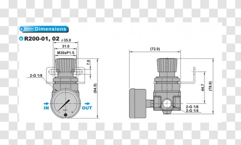 Engineering Pressure Plumbing - Hardware Accessory - Air Bar Transparent PNG