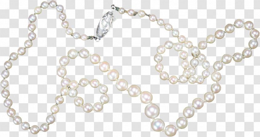 Earring Pearl Necklace Jewellery - Chain Transparent PNG