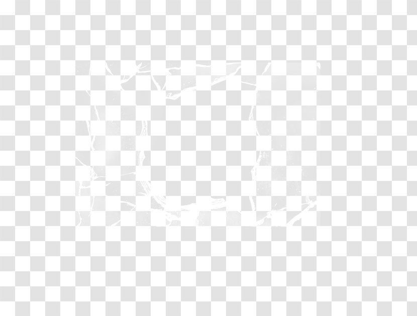 Black And White Line Point Angle - Rectangle - Shattered Glass Transparent PNG