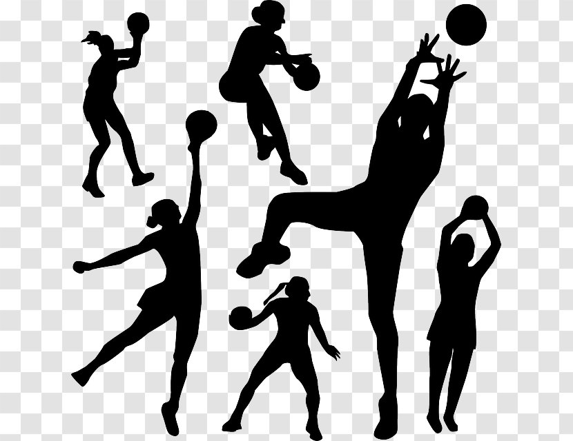 Netball Sport Clip Art - Handball Transparent PNG