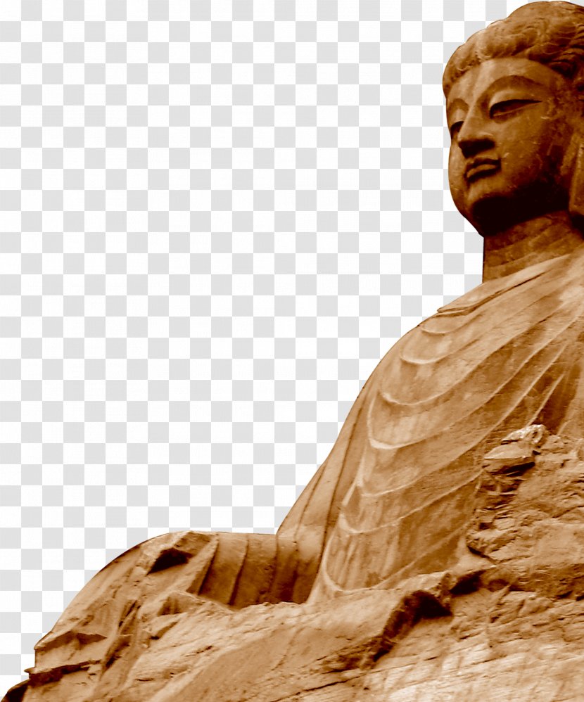 Mengshan Giant Buddha Stone Sculpture Statue - Leshan Transparent PNG
