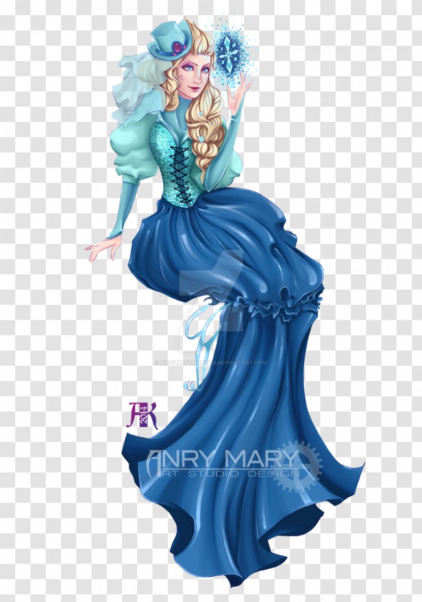 Elsa Anna Steampunk Disney Princess Illustration - Costume Transparent PNG