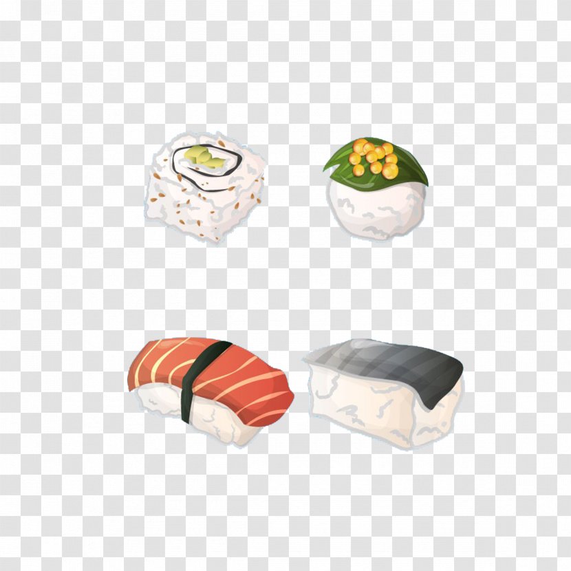 Sushi Japanese Cuisine Euclidean Vector Food Transparent PNG