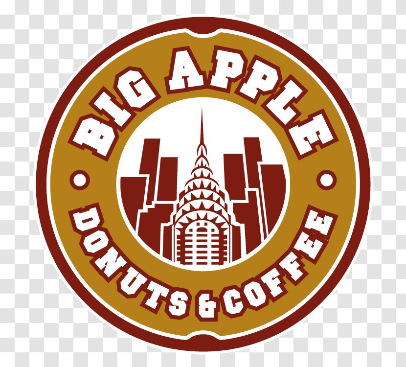 Big Apple Donuts And Coffee Cafe Donut & - Sign Transparent PNG