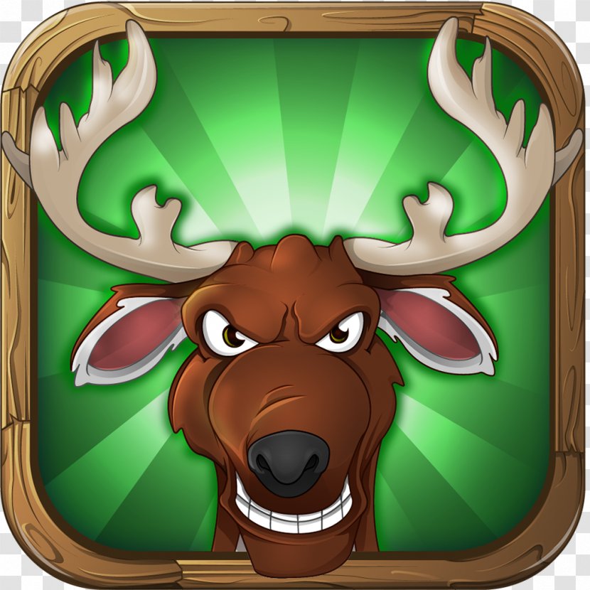 Reindeer Vertebrate Antler - Deer Transparent PNG