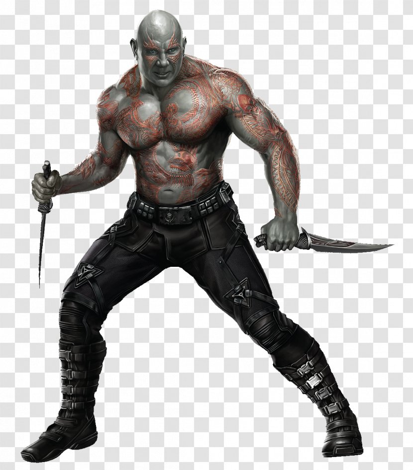 Drax The Destroyer Ronan Accuser Star-Lord Rocket Raccoon Gamora - Muscle - Guardians Of Galaxy Transparent PNG