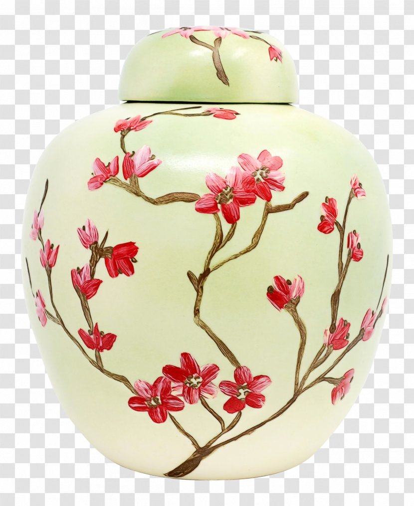 Cherry Blossom Cartoon - Plant - Plate Transparent PNG