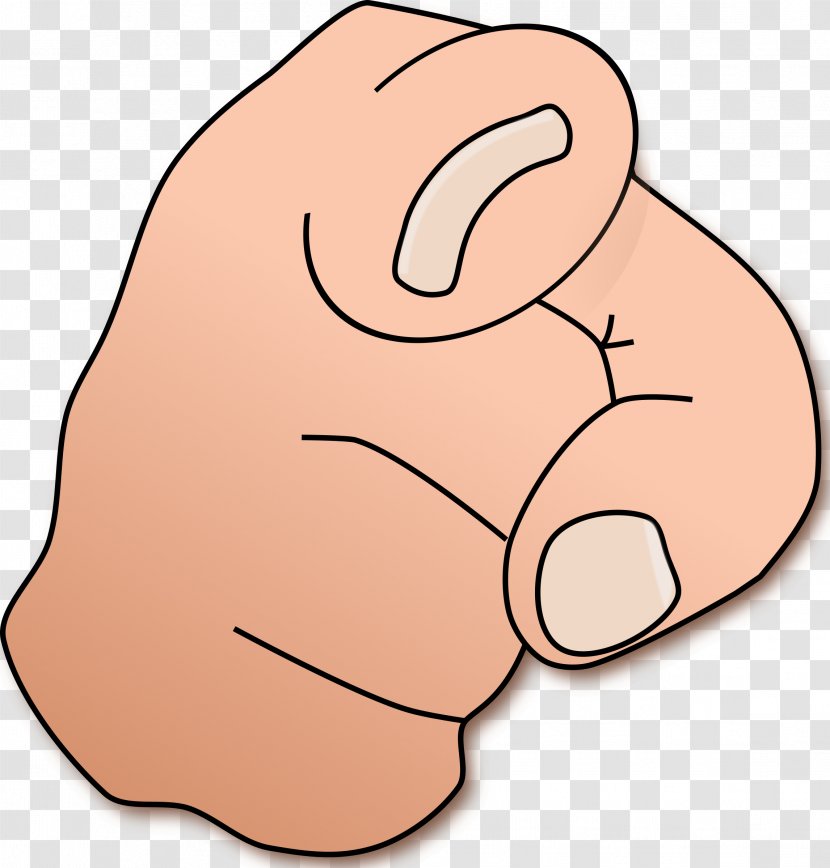 Index Finger The Clip Art - Heart - Pointing Transparent PNG