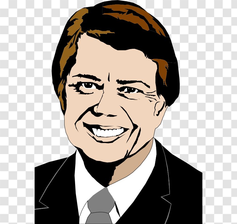 Jimmy Carter President Of The United States Clip Art - Male Transparent PNG