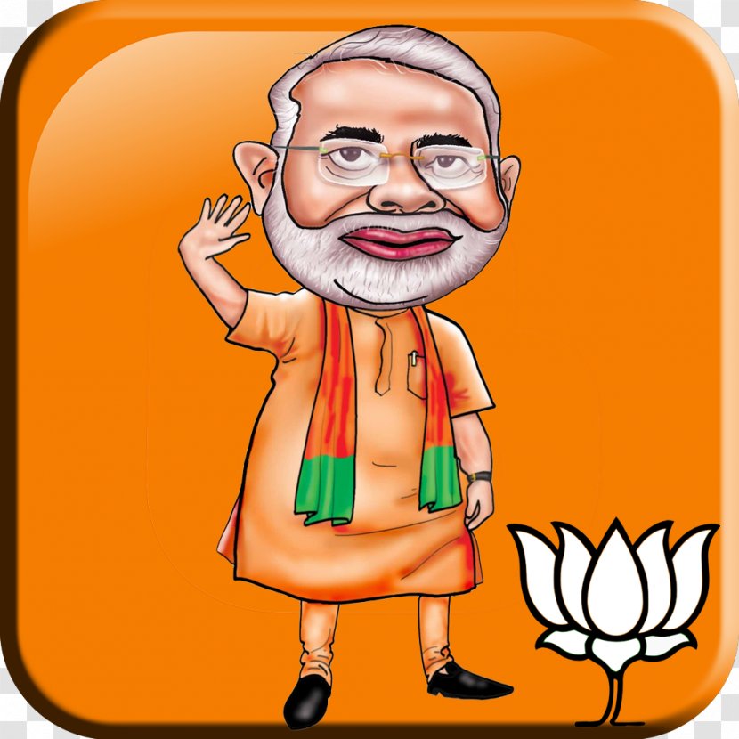 Narendra Modi Caricature Cartoon Clip Art - Mobile Game Transparent PNG