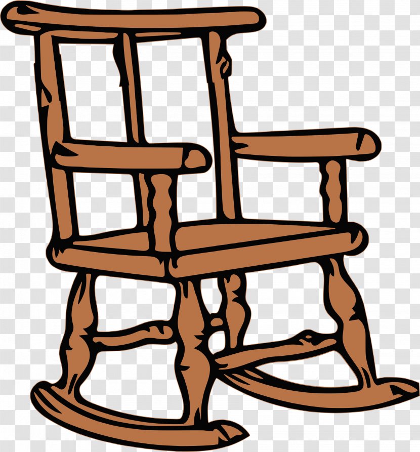Clip Art Rocking Chairs Openclipart Wooden Chair Transparent PNG