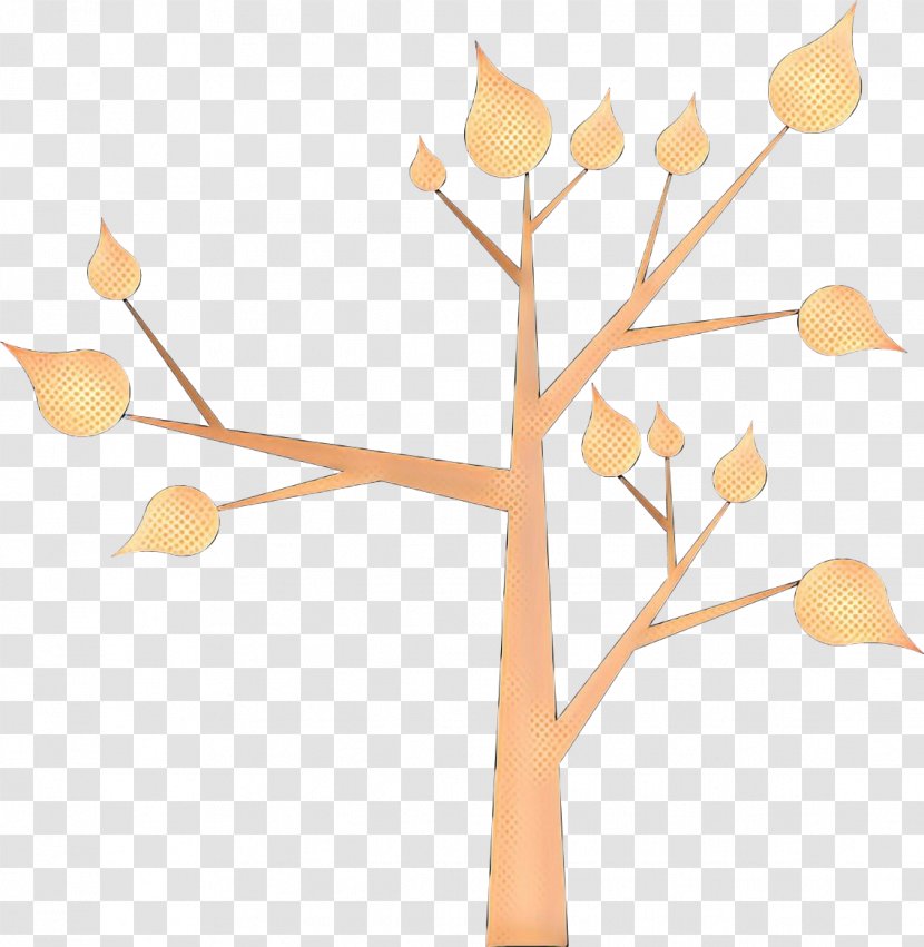 Tree Trunk Drawing - Plant Yellow Transparent PNG
