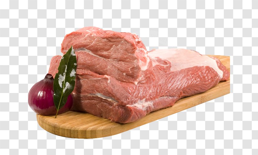 Sirloin Steak Ham Game Meat Roast Beef Bresaola - Watercolor Transparent PNG