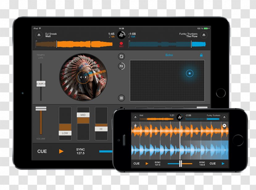 Computer Software Cross/CrossDJ Disc Jockey - Display Device - Mixer Transparent PNG