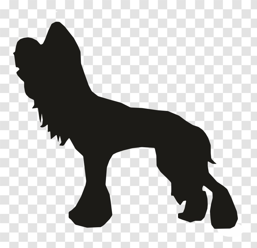 Dog Breed Cat Black Clip Art - And White Transparent PNG