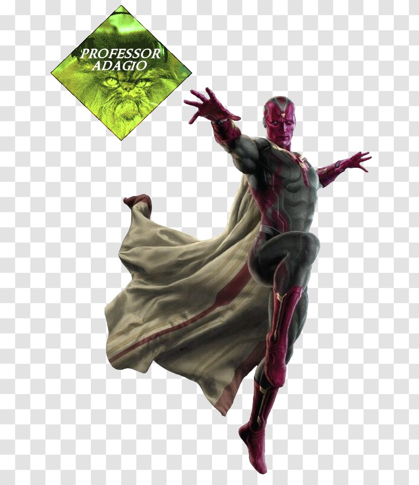Vision Wanda Maximoff Ultron Black Widow Iron Man - Avengers Infinity War Transparent PNG