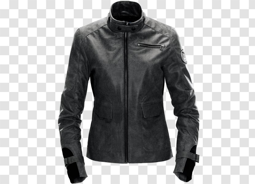 Leather Jacket Clothing Rain Coat - Frame - Flight Hat Transparent PNG