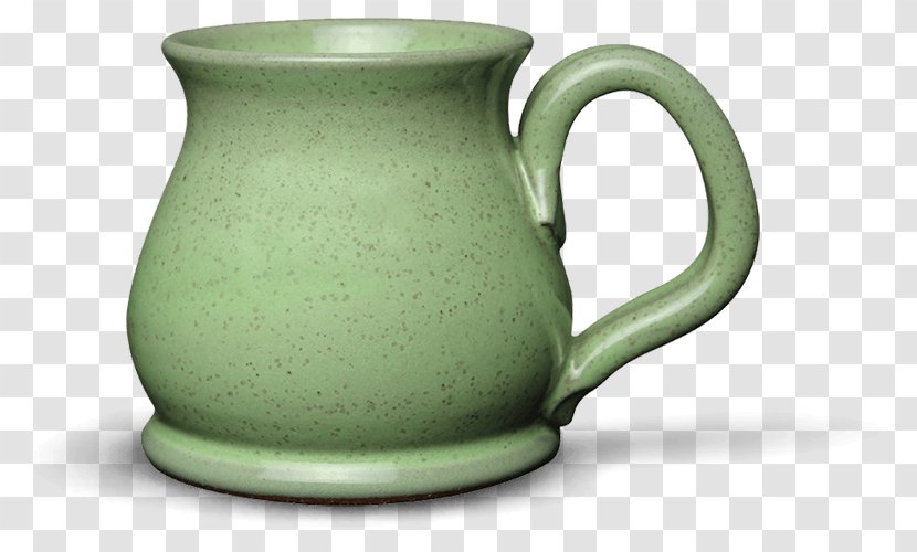 Jug Ceramic Pottery Mug Pitcher - Flower - Pistachio Brand Names Transparent PNG
