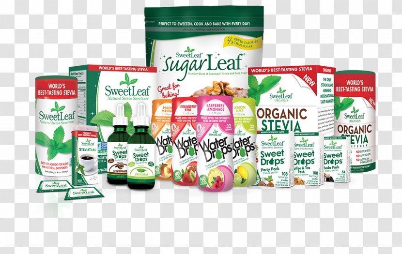 Stevia Sugar Substitute Calorie Taste - Water Leaf Transparent PNG