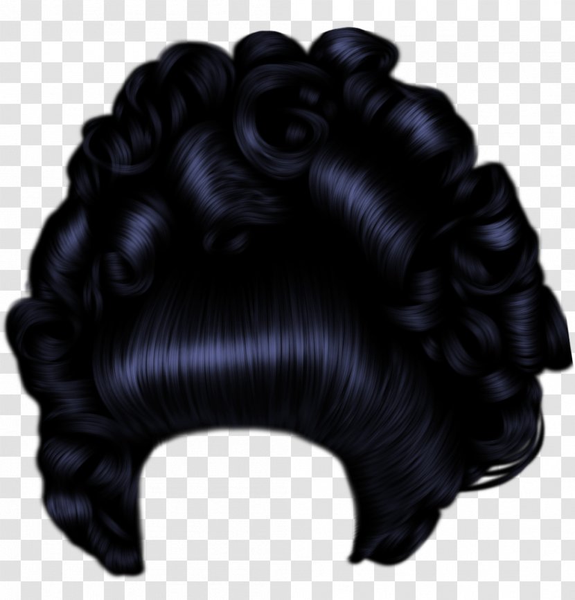 Long Hair Wig Clip Art - Fashion - Giant Transparent PNG