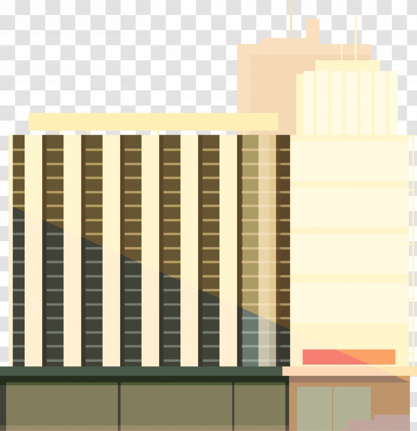 Building - Yellow Funky Transparent PNG