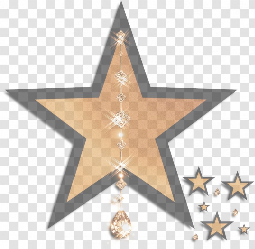 Christmas Ornament - Star - Metal Holiday Transparent PNG