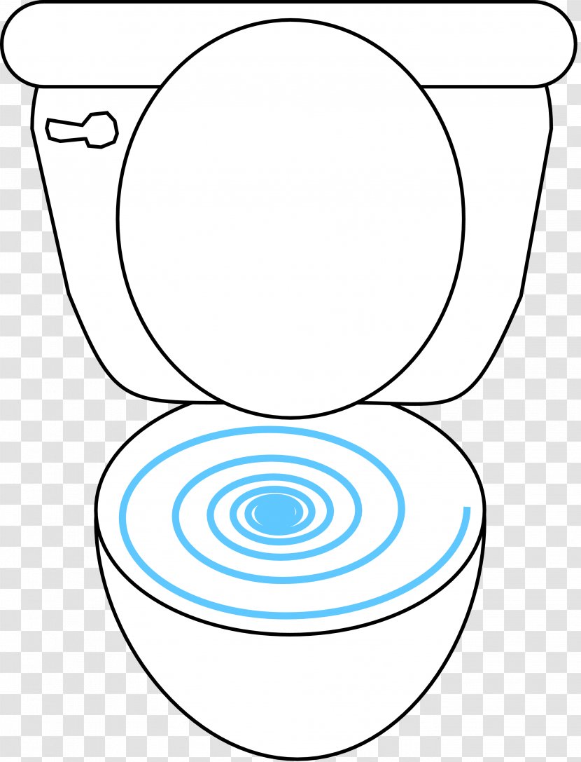 Clip Art Openclipart Toilet Free Content Image - Tableware Transparent PNG