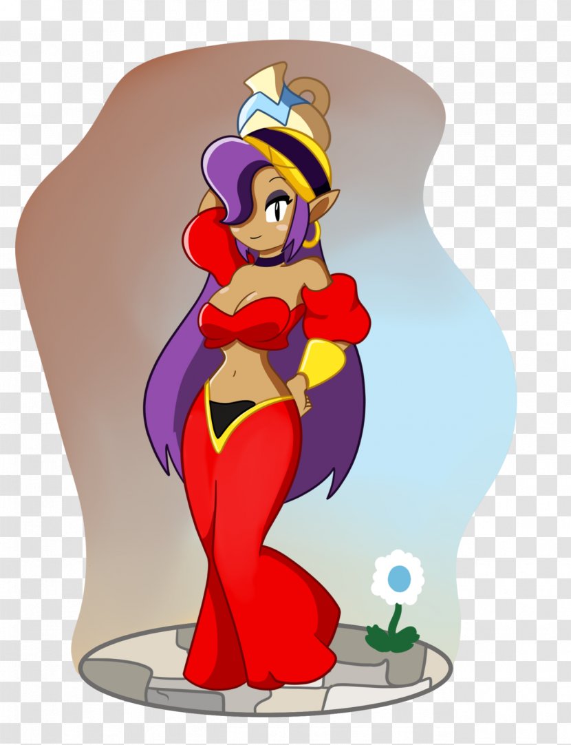 Shantae DeviantArt Belly Dance - Fictional Character - Water Pot Transparent PNG