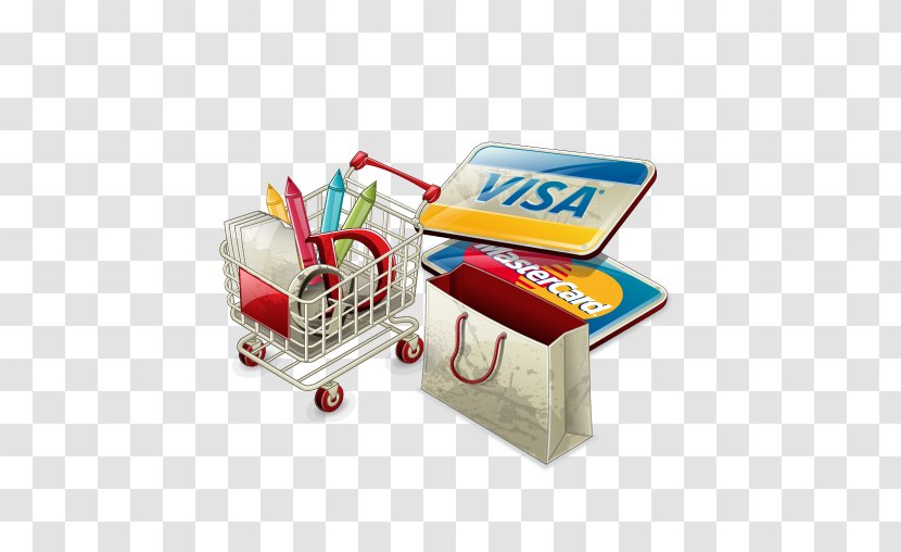 Web Development E-Commerce Application Shopping Cart Software - Credit Card Transparent PNG