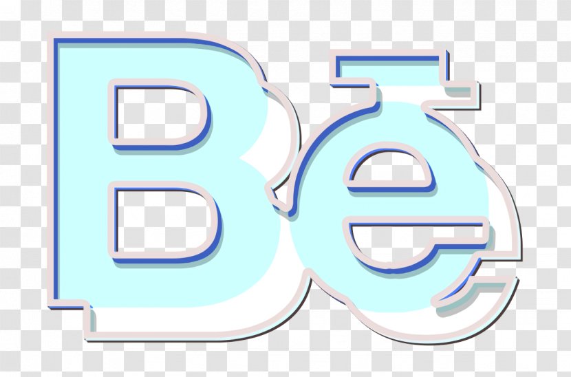 Behance Icon Media Network - Blue - Symbol Electric Transparent PNG