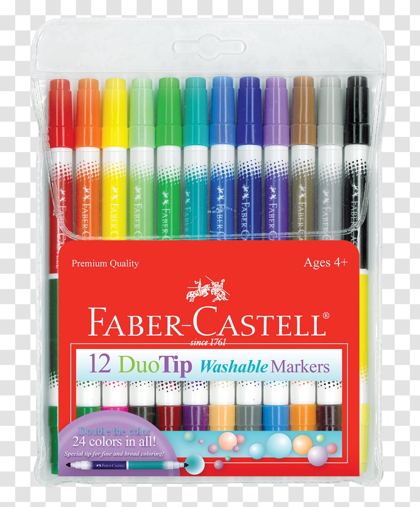 Marker Pen Faber-Castell Plastic Colored Pencil - Fabercastell Transparent PNG