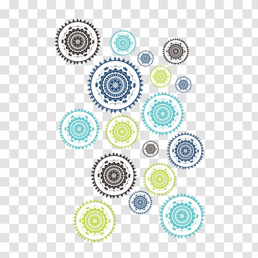 Motif Pattern - Symmetry - Circle Decorative Motifs Transparent PNG